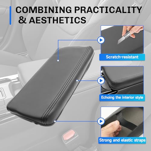 SXCY for 2025 2026 Toyota Prius Armrest Cover for 2025 2026 - Product Imagery