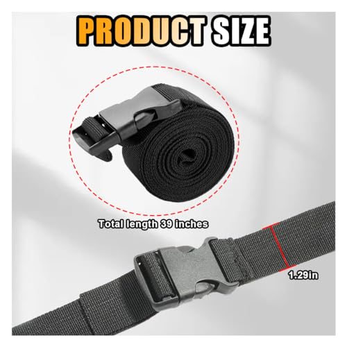 GLSOWEE 39 Inch Car Battery Box Strap, Adjustable Tie Down - Product Imagery