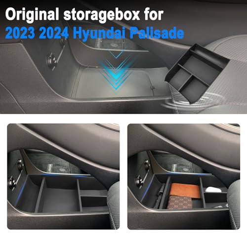 SHAOHAO 2024 2025 Palisade Lower Organizer Tray Fit for 2023 - Product Imagery