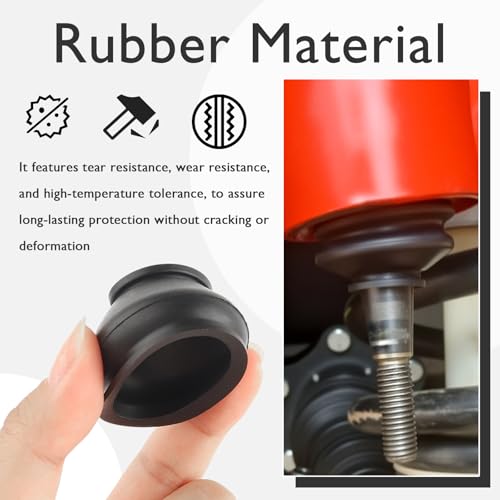 6PCS Ball Joint Boots Replacement,Rubber Tie Rod Boots Dust - Product Imagery