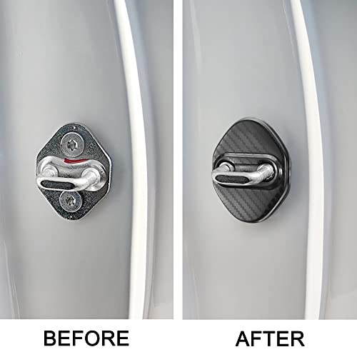 TOMALL 4pcs Car Door Lock Latches Cover Compatible with Honda - Product Imagery