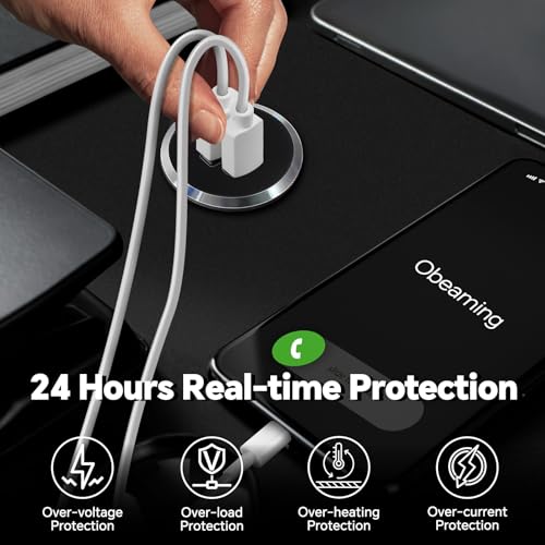 Aluminum 12V USB Outlet, Dual Port Fast Charging Car Charger - Product Imagery