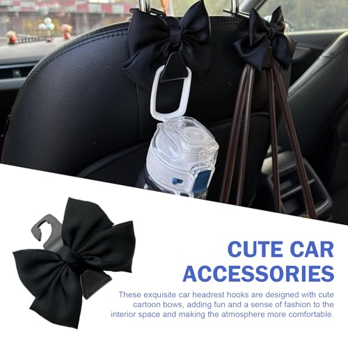 2 PCS Car Seat Headrest Hook, Hanging Storage Hook for Wallet - Product Imagery