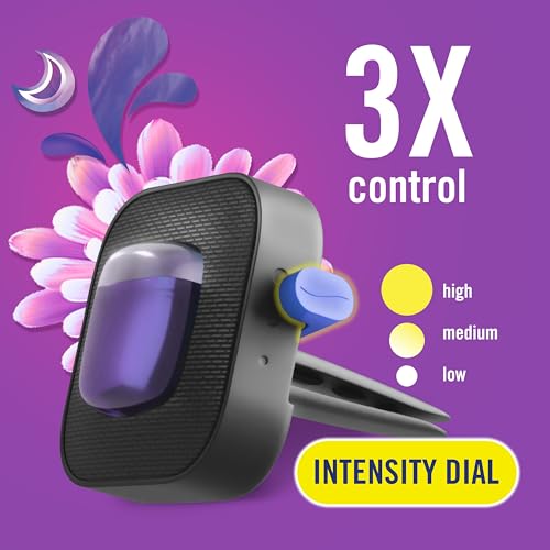 Febreze Car Air Freshener Vent Clip Gain Moonlight Breeze Scent, - Product Imagery