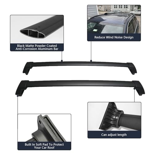 ANTS PART Roof Rack Cross Bars for 2023-2026 Honda CRV & CR-V - Product Imagery