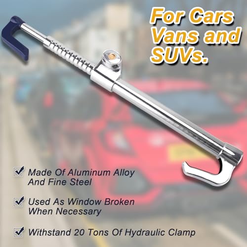 Tevlaphee Universal Steering Wheel Brake Lock Anti-Theft - Product Imagery