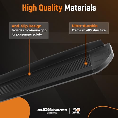 Aluminum Running Boards for Honda Pilot 2023 2024 2025, 600LBS - Product Imagery