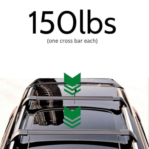 VERBANA Roof Rack Cross Bar Compatible with Honda Prologue 2024 - Product Imagery