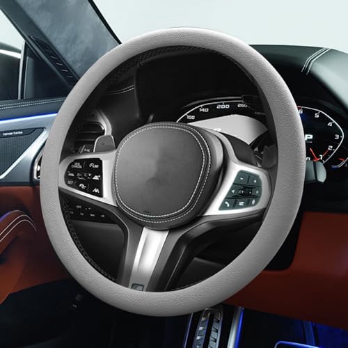 Car Steering Wheel Cover, Cool Non-Slip Silicone Steering Wheel - Product Imagery