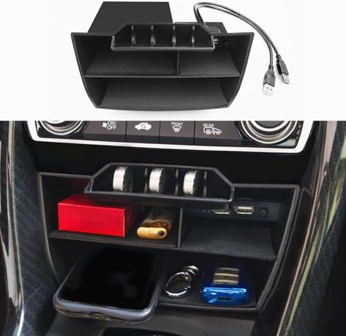 Waterproof ABS Plastic Caddy for Honda Civic Sedan 10th Gen - Product Imagery