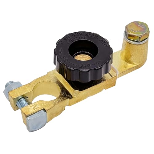 Top Post Battery Disconnect Switch 12V, Ampper Quick Disconnect - Product Imagery
