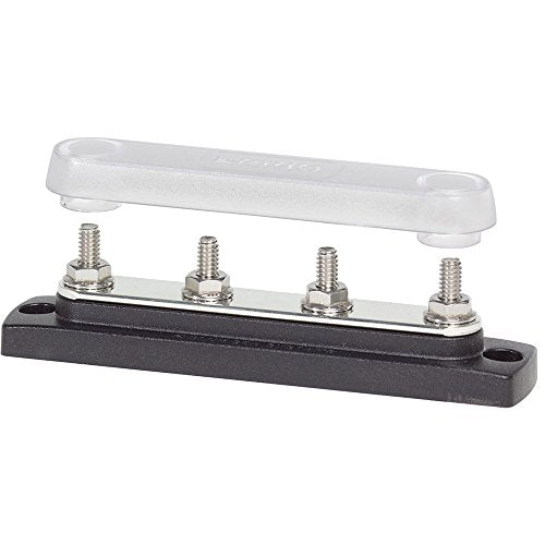 Blue Sea Systems 2307 150 Amp Common BusBar with 4 studs and a - Product Imagery