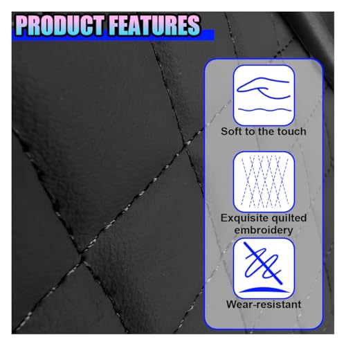 Leather Car Center Console Cover, Armrest Booster - Product Imagery