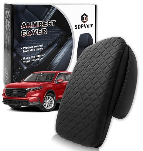 Center Console Armrest Cover for Honda CRV 2023-2026 Accessories - Product Imagery