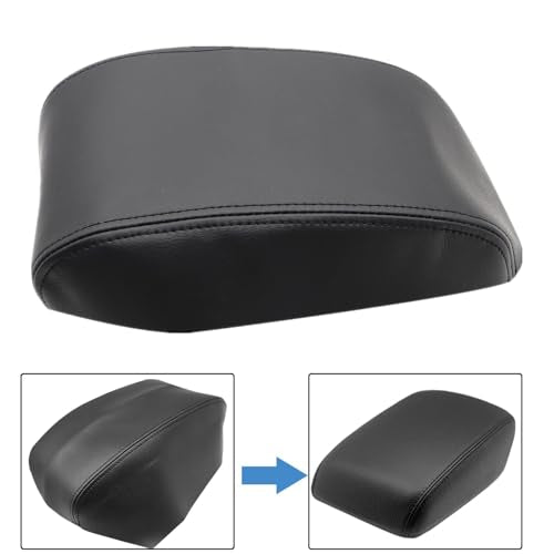 NLQR Center Console Armrest Lid Cover Replacement PVC Leather - Product Imagery