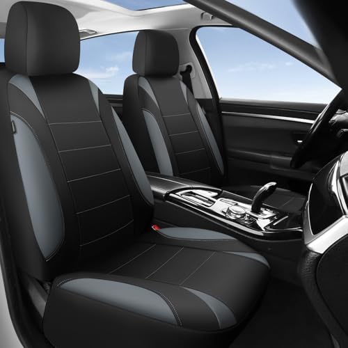 CAR PASS Waterproof Car Seat Covers Front Seats Only with 5mm - Product Imagery
