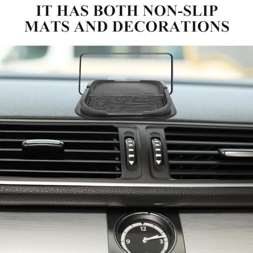Car Dashboard Phone Tray, Anti-Slip Silicone Pad Phone Holder - Product Imagery