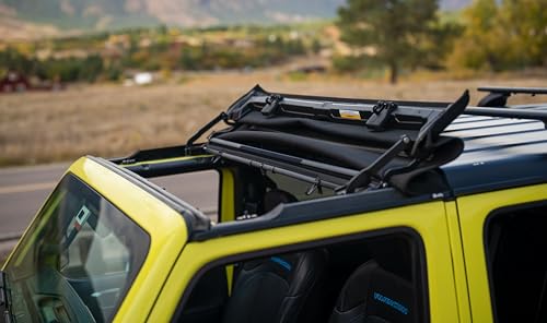 Bestop Sunrider for Hardtop Black Twill 5245417 for Jeep JL & JT - Product Imagery