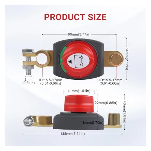 Vertical Disconnect Switch Cut Off Rotary Switch - Product Imagery