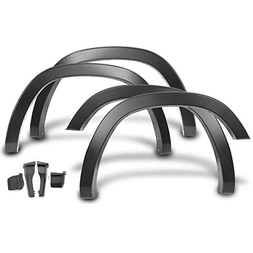 Fit 2019-2024 Dodge Ram 1500 Fender Flares W/Mud Guard - Product Imagery