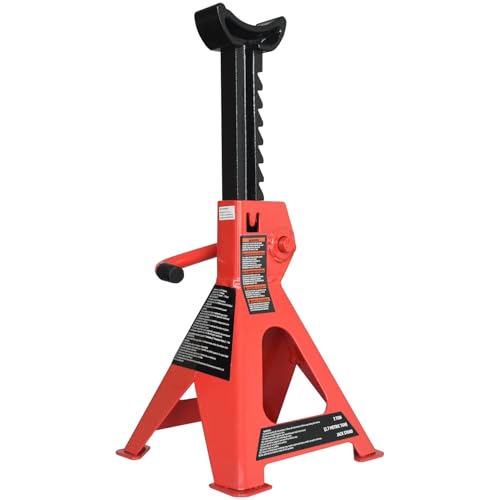 Amazon Basics Steel Jack Auto Stands, 3 Ton (2.7 metric Ton) - Product Imagery