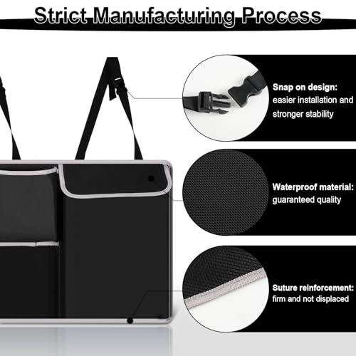 UYYE Trunk Hanging Organizer, Backseat Bag, Car Interior - Product Imagery