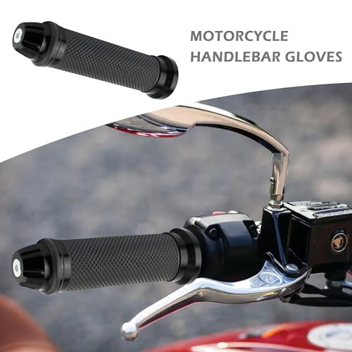 2PCS Motorcycle Handlebar Grips,7/8" & 1" Motorcycle Grips - Product Imagery