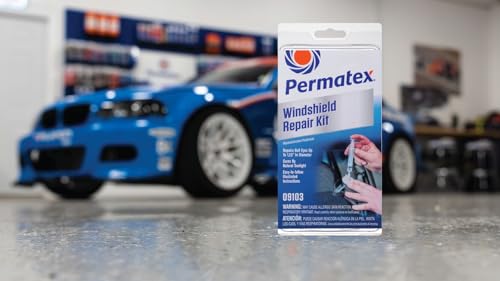 Permatex 09103 Automotive Windshield Repair Kit For Chipped And - Product Imagery
