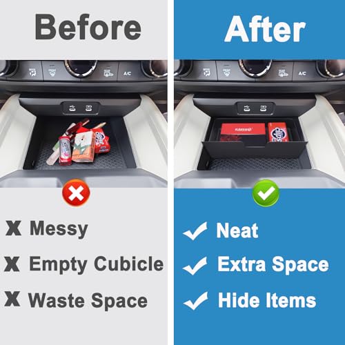 PIMCAR Console Drawer Tray for 2023-2026 Honda Accord Insert - Product Imagery
