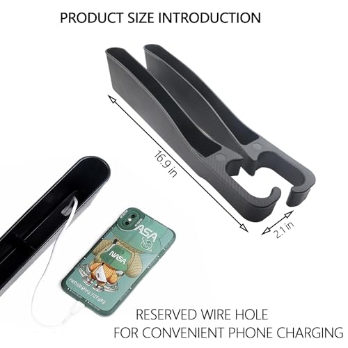 Car Seat Gap Filler Set of 2,Seat Gap Organizer, No Drop Seat - Product Imagery