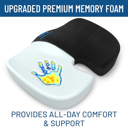 Everlasting Comfort Car Seat Cushions - Memory Foam Soft Car - Product Imagery