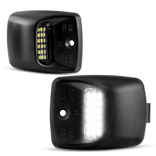 LESAUCE 2025 Upgraded LED License Plate Lights Compatible with - Product Imagery