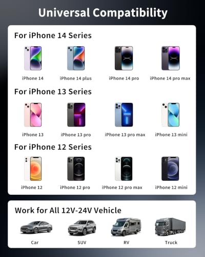 3-Port 70W Fast Car Charger for iPhone 14 13 12 11 Pro Max SE XR - Product Imagery