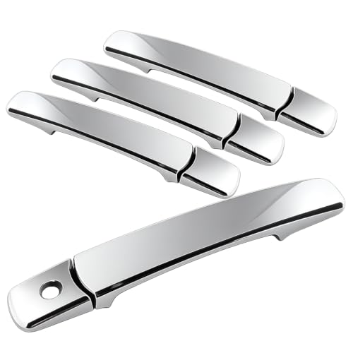Sizver Chrome Door Handle Covers for 2008-2013 Nissan Rogue - Product Imagery