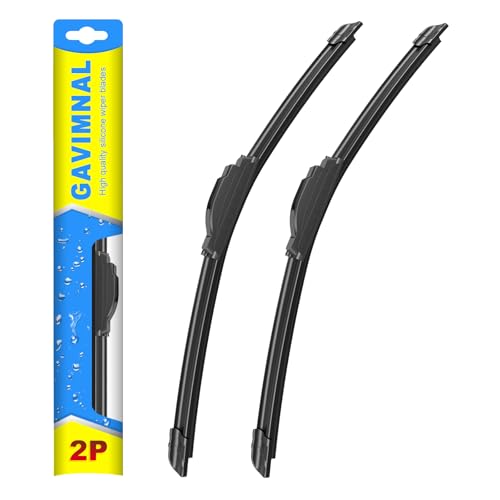 24"+24" Silicone Wiper Blades Replacement For Dodge Ram 1500 - Product Imagery