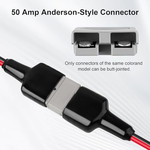 XRDS -RF 8AWG Tinned Copper Wire with Anderson-Style 50A - Product Imagery