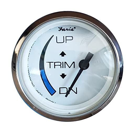 Faria 13889 Chesapeake Trim Gauge (Honda) - White SS, 2" - Product Imagery