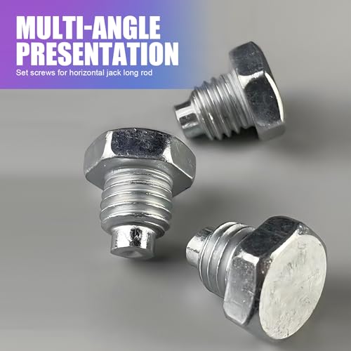 3 PCS Jack Pressure Rod Fixed Screw, Floor Jack Handle Bolt, - Product Imagery
