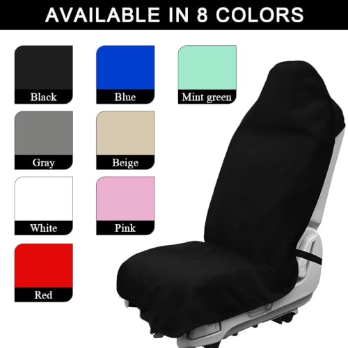 DXNQ Waterproof Car Towel Seat Cover, Sweating Non-Slip Premium - Product Imagery