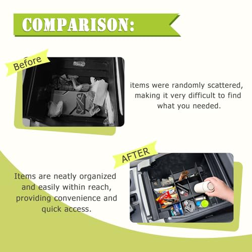 Center Console Organizer for 2018-2024 Ford Expedition - Product Imagery