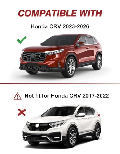 Outside-Mount Window Rain Guards for Honda CR-V CRV 2023-2026, - Product Imagery