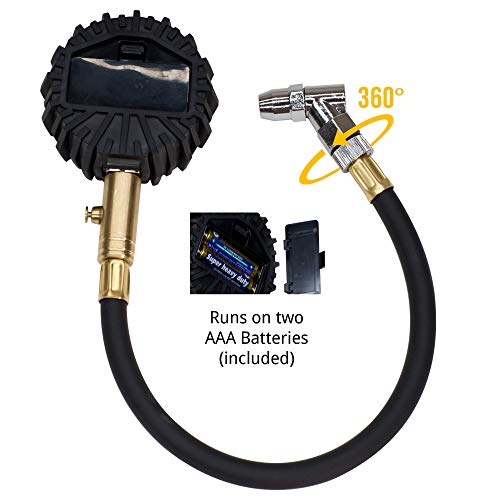 JACO Superior Products ElitePro Digital Tire Pressure Gauge - - Product Imagery