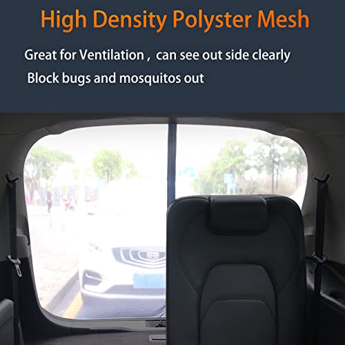 Car Camping Tailgate Mesh Screen for SUV, Van, 67''x59'' - Product Imagery