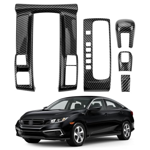 Center Console Gear Shift Panel Cover for Honda 10th Gen Civic - Product Imagery