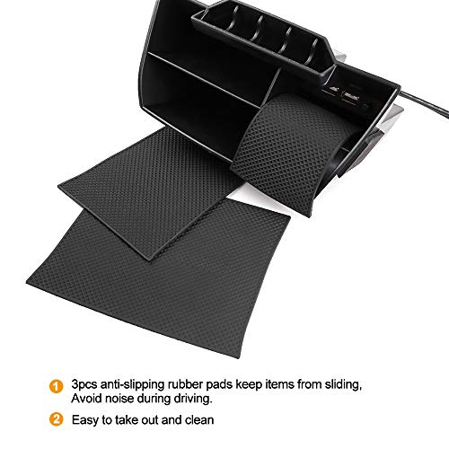 Thenice Central Console Organizer with USB for Honda Civic - Product Imagery