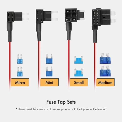 WOLFBOX USB C 4A Acc Hardwire Kit 11.48ft for All WOLFBOX Dash - Product Imagery