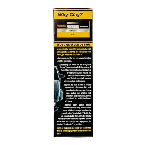 Meguiar's Smooth Surface Clay Kit - Product Imagery