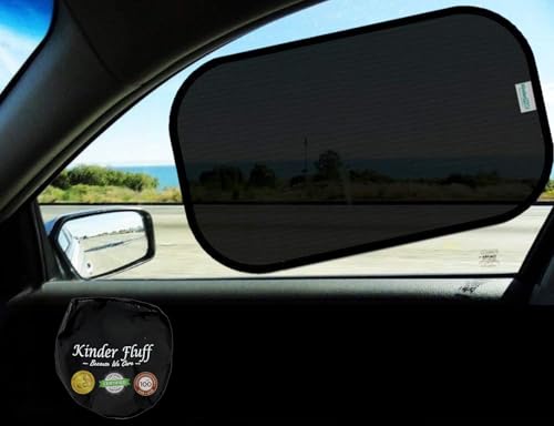 Car Window Shades - Certified 99.79% UVA & 99.95% UVB Sun - Product Imagery