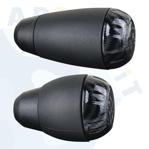 APPERFiT Shift Shifter Knob Set (Carbon Fiber) for Manual - Product Imagery