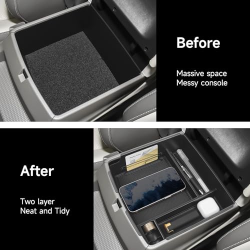 Center Console Organizer Compatible with Kia Carnival 2026 2025 - Product Imagery